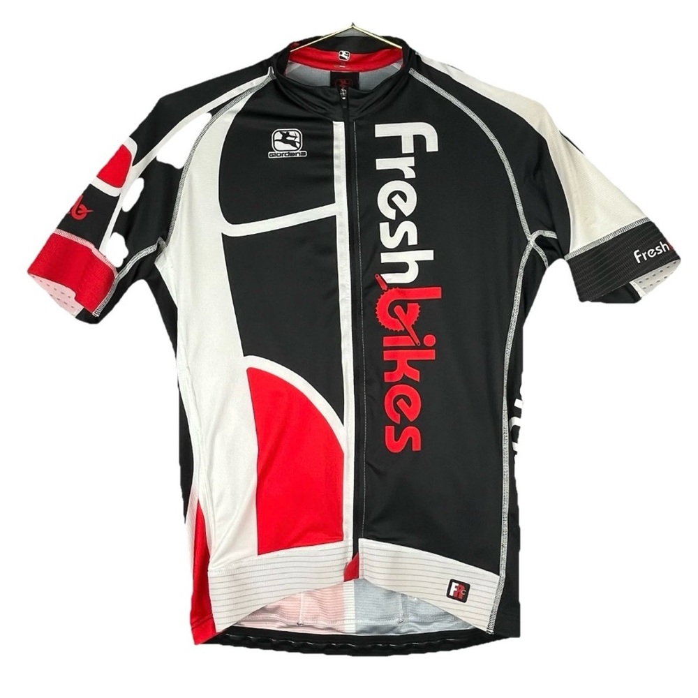 Giordana FR-C Performance Cycling Jersey Men’s Medium Made in Italy Full Zip